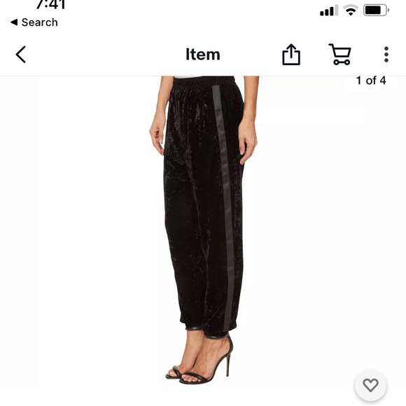 Splendid Pants - Splendid Velvet Joggers